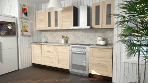 Кухонный гарнитур Ника компакт 2200 мм в Советском - sovetskij.mebel-tymen.ru | фото