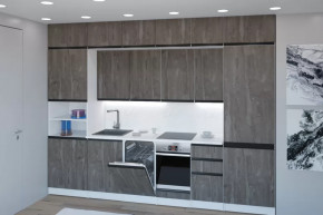 Кухонный гарнитур Ноктюрн люкс 3000 мм в Советском - sovetskij.mebel-tymen.ru | фото