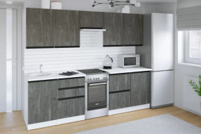 Кухонный гарнитур Ноктюрн мега 2500 мм в Советском - sovetskij.mebel-tymen.ru | фото