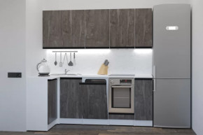 Кухонный гарнитур Ноктюрн прайм 400 1100х2000 мм в Советском - sovetskij.mebel-tymen.ru | фото