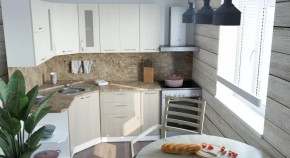 Кухонный гарнитур Ольга оптима 3 1500*1800 мм в Советском - sovetskij.mebel-tymen.ru | фото