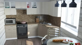 Кухонный гарнитур Ольга оптима 5 2700*1600 мм в Советском - sovetskij.mebel-tymen.ru | фото