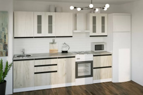 Кухонный гарнитур Паола компакт 2200 мм в Советском - sovetskij.mebel-tymen.ru | фото