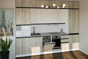 Кухонный гарнитур Паола люкс 3000 мм в Советском - sovetskij.mebel-tymen.ru | фото