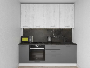 Кухонный гарнитур Санторини-2200 МДФ столешница 38 мм в Советском - sovetskij.mebel-tymen.ru | фото