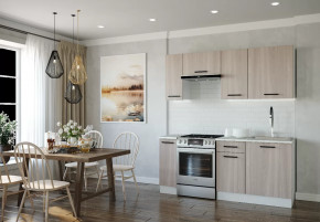 Кухонный гарнитур Шимо-1800 МДФ столешница 38 мм в Советском - sovetskij.mebel-tymen.ru | фото