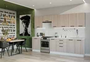 Кухонный гарнитур Шимо-3000 МДФ столешница 38 мм в Советском - sovetskij.mebel-tymen.ru | фото