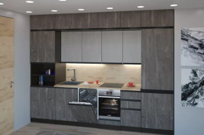 Кухонный гарнитур Симфония люкс 3000 мм в Советском - sovetskij.mebel-tymen.ru | фото