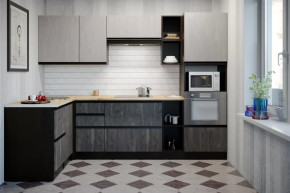 Кухонный гарнитур Симфония мега прайм 1500х2700 мм в Советском - sovetskij.mebel-tymen.ru | фото