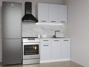 Кухонный гарнитур Смоки-1200 МДФ столешница 38 мм в Советском - sovetskij.mebel-tymen.ru | фото