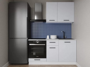 Кухонный гарнитур Смоки-1600 МДФ столешница 38 мм в Советском - sovetskij.mebel-tymen.ru | фото