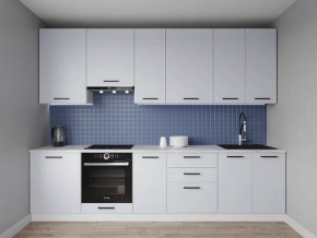 Кухонный гарнитур Смоки-3000 (верх 950мм) МДФ столешница 38 мм в Советском - sovetskij.mebel-tymen.ru | фото