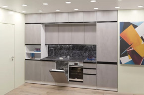 Кухонный гарнитур Сюита люкс 3000 мм в Советском - sovetskij.mebel-tymen.ru | фото