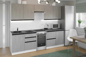 Кухонный гарнитур Сюита мега 2500 мм в Советском - sovetskij.mebel-tymen.ru | фото