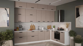 Кухонный гарнитур «Тиана» №13 Белый, Мокко супермат в Советском - sovetskij.mebel-tymen.ru | фото