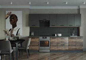 Кухонный гарнитур Трансильвания-3000 столешница 26 мм в Советском - sovetskij.mebel-tymen.ru | фото