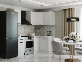 Кухонный гарнитур угловой Белый Глянец-2000х1200 МДФ столешница 38 мм в Советском - sovetskij.mebel-tymen.ru | фото