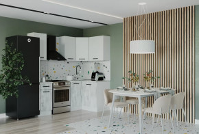 Кухонный гарнитур угловой Бланка 2000х1200 столешница 38 мм в Советском - sovetskij.mebel-tymen.ru | фото