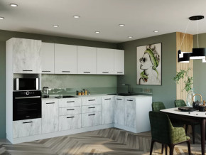 Кухонный гарнитур угловой Бланка 3200x1400 столешница 38 мм в Советском - sovetskij.mebel-tymen.ru | фото