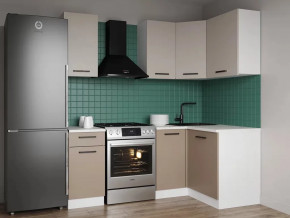 Кухонный гарнитур угловой Каппучино-2000х1200 МДФ столешница 38 мм в Советском - sovetskij.mebel-tymen.ru | фото