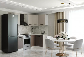 Кухонный гарнитур угловой Латте 2000х1200 столешница 26 мм в Советском - sovetskij.mebel-tymen.ru | фото