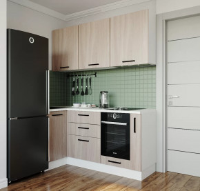 Кухонный гарнитур угловой Шимо 1800х1000 МДФ столешница 26 мм в Советском - sovetskij.mebel-tymen.ru | фото