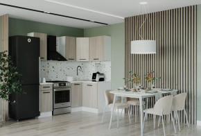 Кухонный гарнитур угловой Шимо 2000х1200 МДФ столешница 38 мм в Советском - sovetskij.mebel-tymen.ru | фото