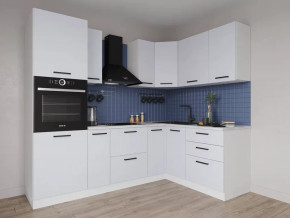 Кухонный гарнитур угловой Смоки-2400х1600 МДФ столешница 26 мм в Советском - sovetskij.mebel-tymen.ru | фото