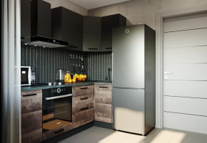 Кухонный гарнитур угловой Трансильвания 2200х1000 столешница 38 мм в Советском - sovetskij.mebel-tymen.ru | фото