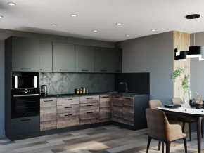 Кухонный гарнитур угловой Трансильвания 3200x1400 столешница 38 мм в Советском - sovetskij.mebel-tymen.ru | фото