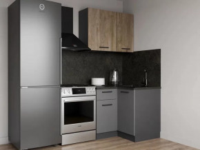 Кухонный гарнитур угловой Умбра-1000х1000 МДФ столешница 26 мм в Советском - sovetskij.mebel-tymen.ru | фото