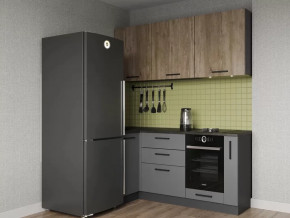 Кухонный гарнитур угловой Умбра-1000х1800 МДФ столешница 26 мм в Советском - sovetskij.mebel-tymen.ru | фото