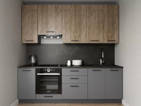 Кухонный гарнитур Умбра-2400 (верх 950мм) МДФ столешница 38 мм в Советском - sovetskij.mebel-tymen.ru | фото