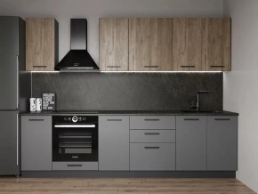 Кухонный гарнитур Умбра-2800 МДФ столешница 38 мм в Советском - sovetskij.mebel-tymen.ru | фото