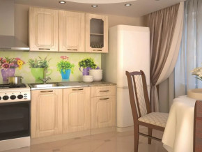 Кухонный прямой гарнитур 3, 1200 мм, Грецкий орех в Советском - sovetskij.mebel-tymen.ru | фото