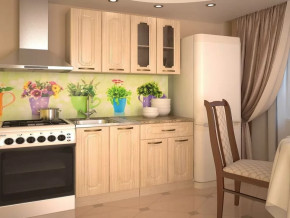 Кухонный прямой гарнитур 5, 1200 мм, Грецкий орех в Советском - sovetskij.mebel-tymen.ru | фото