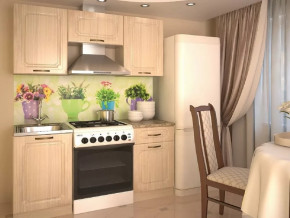 Кухонный прямой гарнитур 6, 1600 мм, Грецкий орех в Советском - sovetskij.mebel-tymen.ru | фото