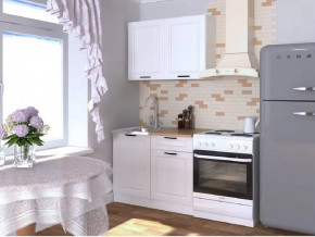 Кухонный прямой гарнитур арт.16, 1000 мм, Белый/Вегас в Советском - sovetskij.mebel-tymen.ru | фото