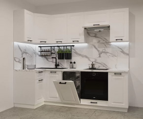 Кухонный угловой гарнитур арт.3, 1000x2450 мм, Тальк/Вегас в Советском - sovetskij.mebel-tymen.ru | фото