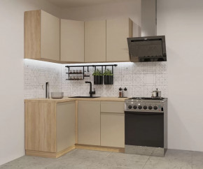 Кухонный угловой гарнитур арт.4, 1200x1400 мм, Лайн/Пикрит в Советском - sovetskij.mebel-tymen.ru | фото