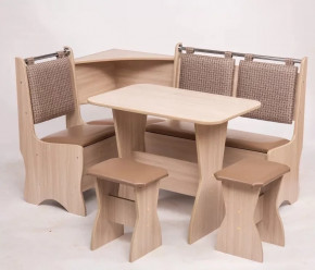 Кухонный уголок Аленка-15 Ясень шимо светлый в Советском - sovetskij.mebel-tymen.ru | фото