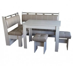 Кухонный уголок Аленка-25 Ясень шимо светлый в Советском - sovetskij.mebel-tymen.ru | фото