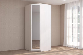 КЭТ-4 Шкаф угловой (1 дв.зерк.) (ш919*г919*в2200мм), МДФ бодега белая Диал в Советском - sovetskij.mebel-tymen.ru | фото