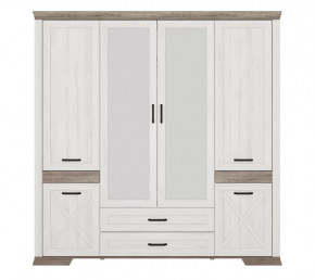 MARSELLE шкаф SZF6D2S (Ясень снежный/Дуб сонома темный) в Советском - sovetskij.mebel-tymen.ru | фото