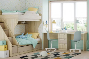 Модульная детская Акварель в Советском - sovetskij.mebel-tymen.ru | фото