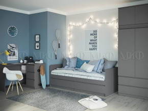 Модульная детская Челси Графит в Советском - sovetskij.mebel-tymen.ru | фото