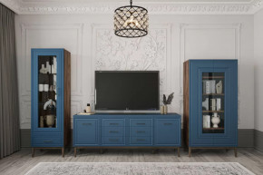 Модульная гостиная Гориция Таксус/ Лак Сапфировый в Советском - sovetskij.mebel-tymen.ru | фото