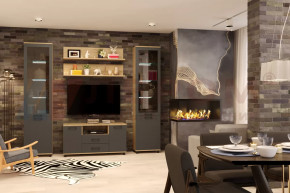 Модульная гостиная Грейс композиция-1 в Советском - sovetskij.mebel-tymen.ru | фото