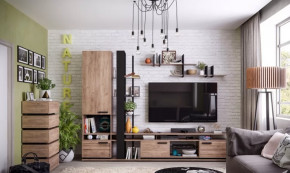 Модульная гостиная Nature в Советском - sovetskij.mebel-tymen.ru | фото