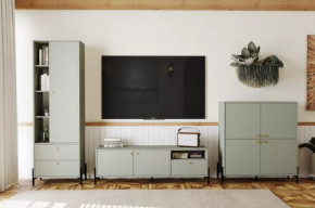 Модульная гостиная Нуар в Советском - sovetskij.mebel-tymen.ru | фото